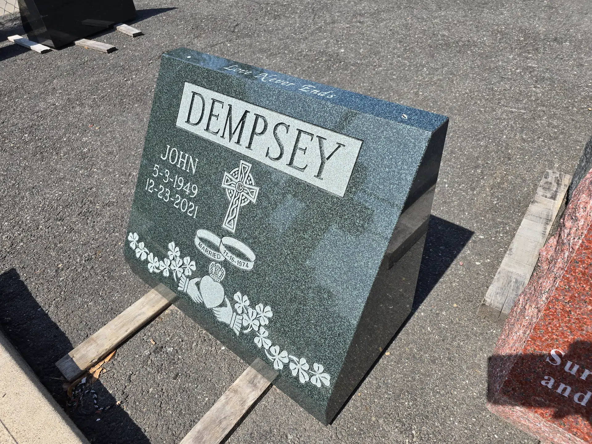 Granite Monument (general) hand-carved by NJ Granite Monuments in NJ — image 4